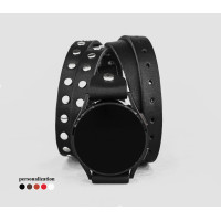 Шкіряний ремінець для Samsung та інших Смарт годинників, 2857