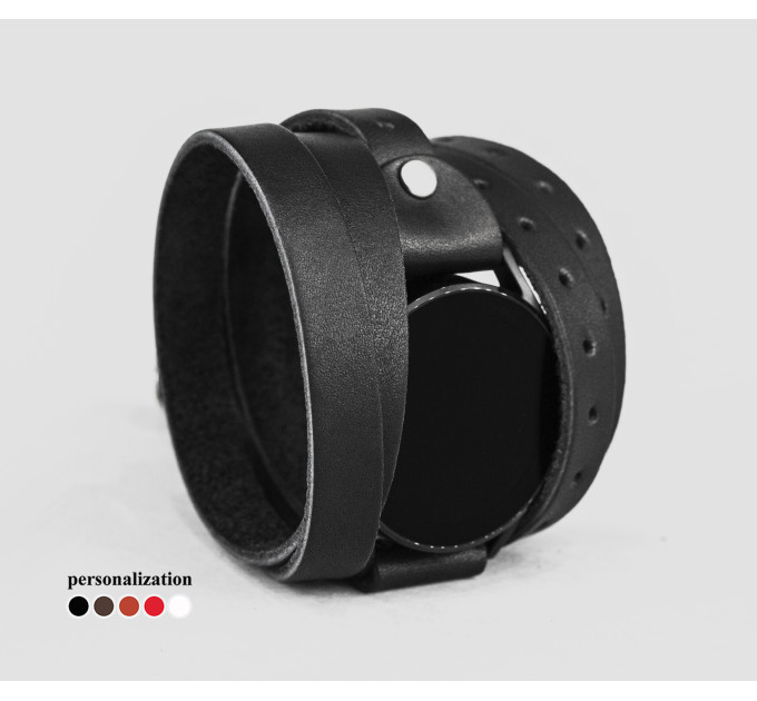 Шкіряний ремінець для Samsung та інших Смарт годинників, 2858