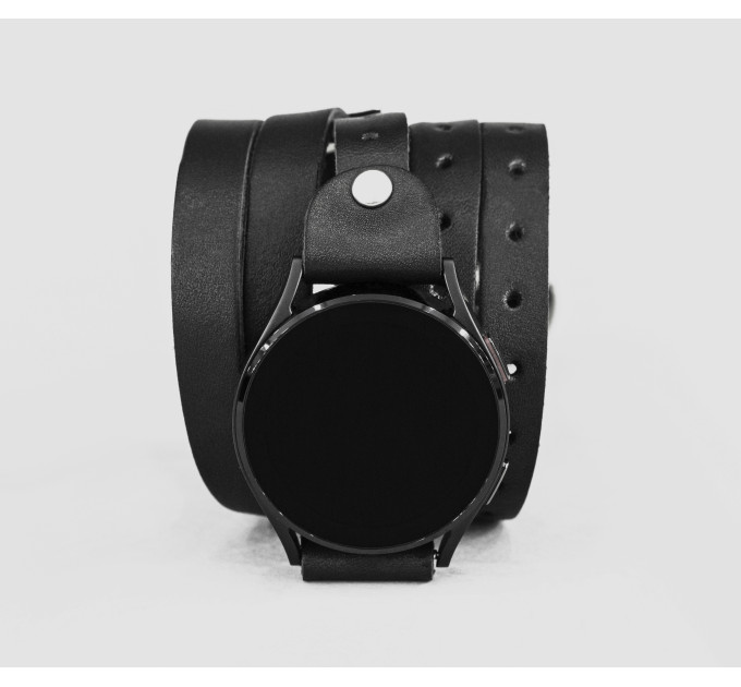 Шкіряний ремінець для Samsung та інших Смарт годинників, 2858