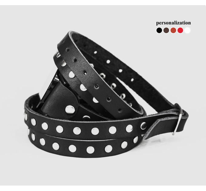 Шкіряний ремінець для Samsung та інших Смарт годинників, 2861