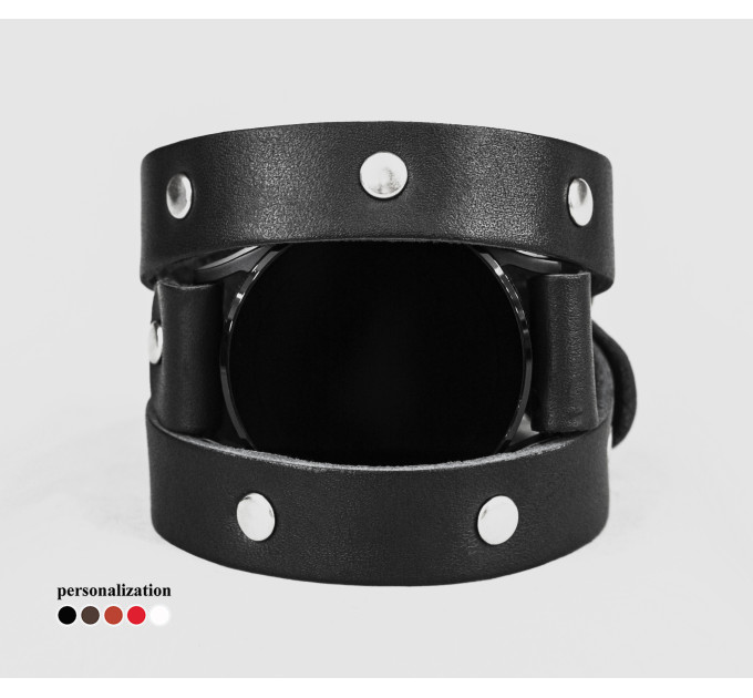 Шкіряний ремінець для Samsung та інших Смарт годинників, 2870