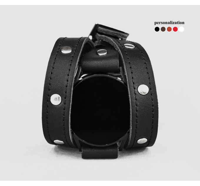 Шкіряний ремінець для Samsung та інших Смарт годинників, 2870ст