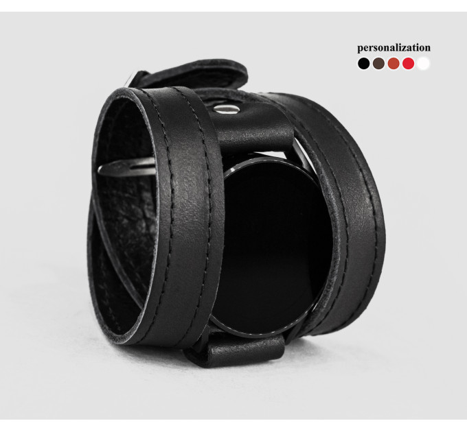 Шкіряний ремінець для Samsung та інших Смарт годинників, 2875ст