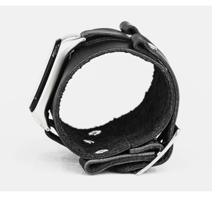 Шкіряний ремінець для Xiaomi Mi Band 3 4 5 6 7 8, 2916