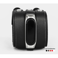 Шкіряний ремінець для Xiaomi Mi Band 3 4 5 6 7 8, 2917