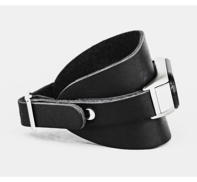 Шкіряний ремінець для Xiaomi Mi Band 3 4 5 6 7 8, 2953