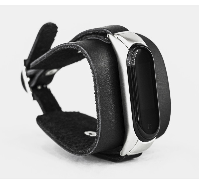 Шкіряний ремінець для Xiaomi Mi Band 3 4 5 6 7 8, 2954
