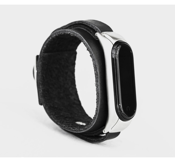 Шкіряний ремінець для Xiaomi Mi Band 3 4 5 6 7 8, 2956