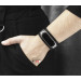 Шкіряний ремінець для Xiaomi Mi Band 3 4 5 6 7 8, 2956ст