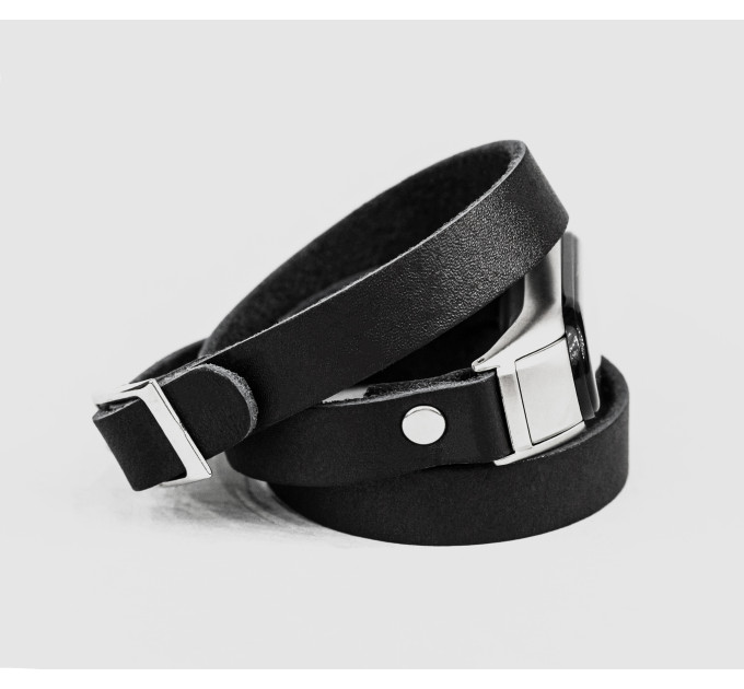 Шкіряний ремінець для Xiaomi Mi Band 3 4 5 6 7 8, 2970