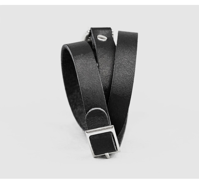 Шкіряний ремінець для Xiaomi Mi Band 3 4 5 6 7 8, 2970