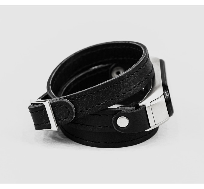 Шкіряний ремінець для Xiaomi Mi Band 3 4 5 6 7 8, 2970ст