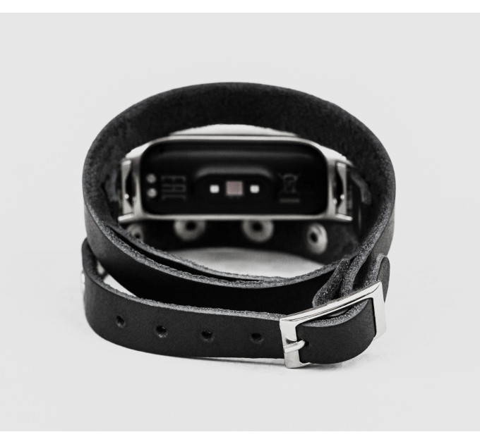 Шкіряний ремінець для Xiaomi Mi Band 3 4 5 6 7 8, 2971