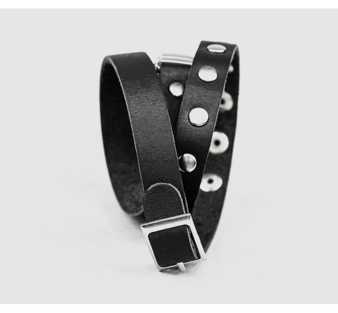 Шкіряний ремінець для Xiaomi Mi Band 3 4 5 6 7 8, 2971