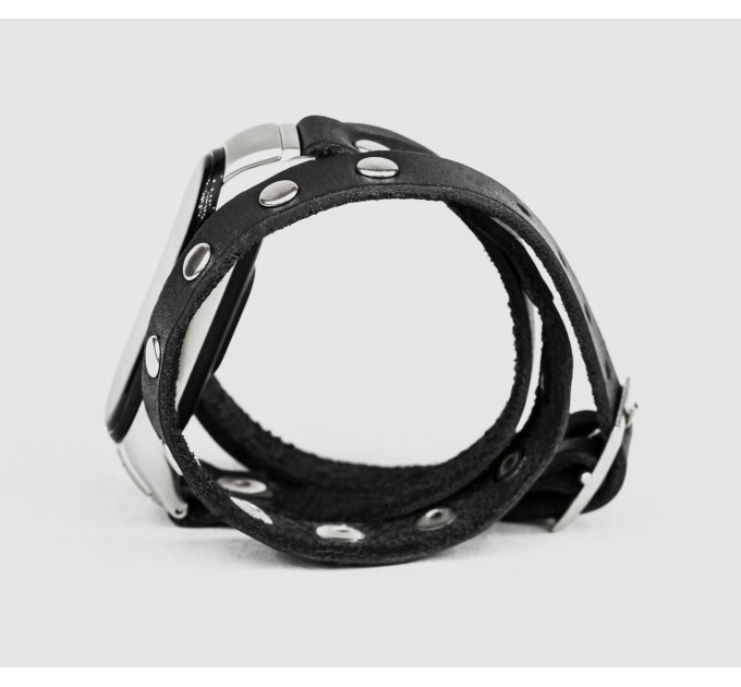 Шкіряний ремінець для Xiaomi Mi Band 3 4 5 6 7 8, 2971