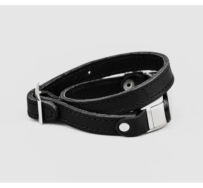 Шкіряний ремінець для Xiaomi Mi Band 3 4 5 6 7 8, 2981ст