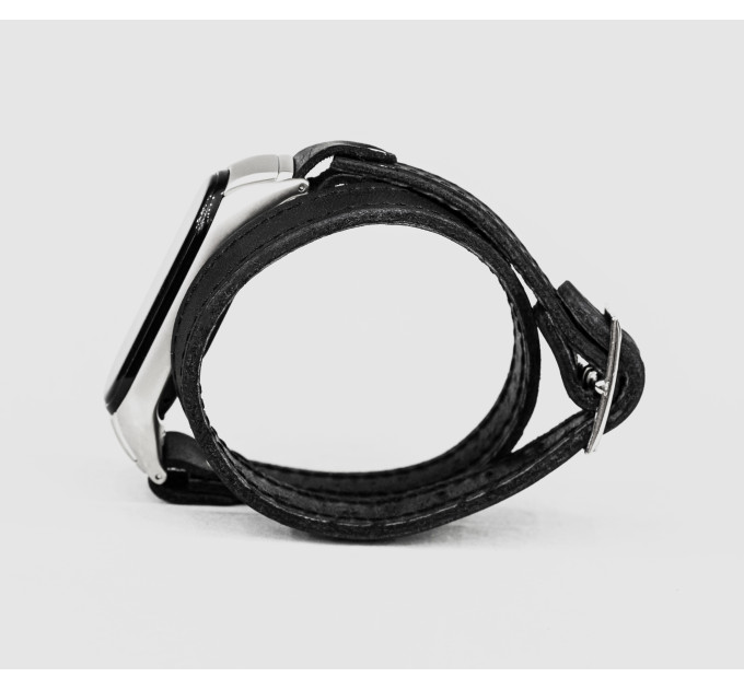 Шкіряний ремінець для Xiaomi Mi Band 3 4 5 6 7 8, 2981ст