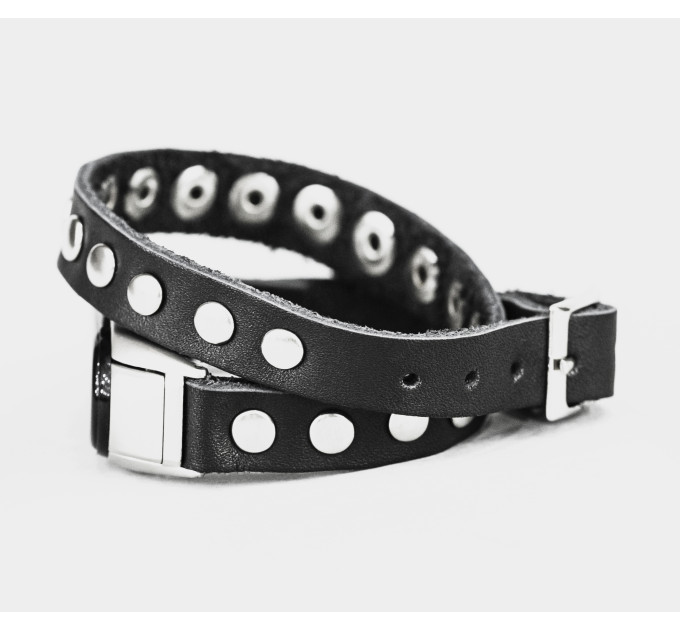 Шкіряний ремінець для Xiaomi Mi Band 3 4 5 6 7 8, 2982