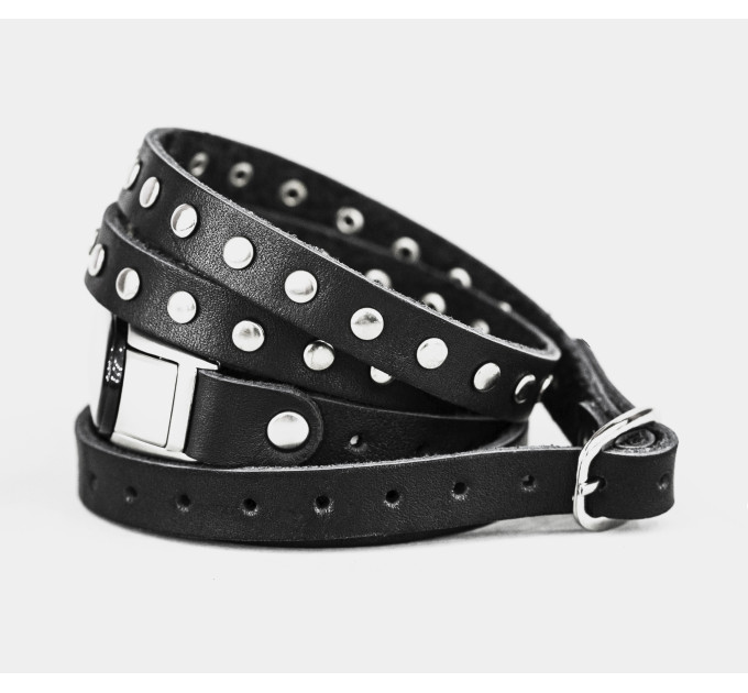 Шкіряний ремінець для Xiaomi Mi Band 3 4 5 6 7 8, 2984