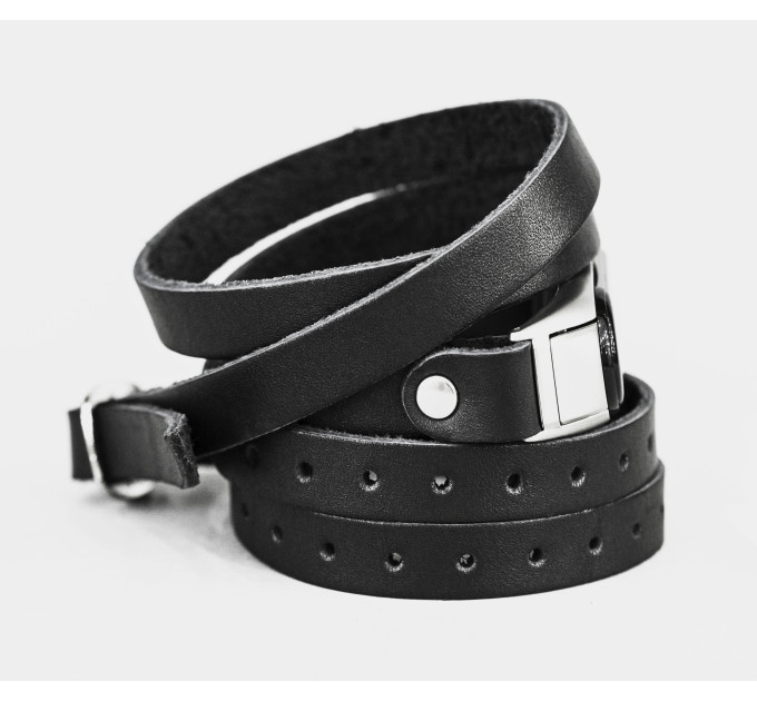 Шкіряний ремінець для Xiaomi Mi Band 3 4 5 6 7 8, 2985