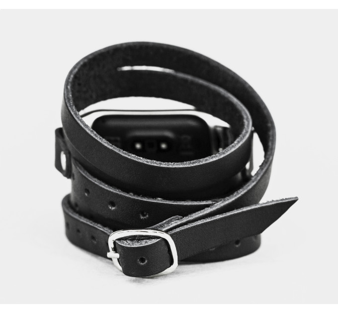 Шкіряний ремінець для Xiaomi Mi Band 3 4 5 6 7 8, 2985