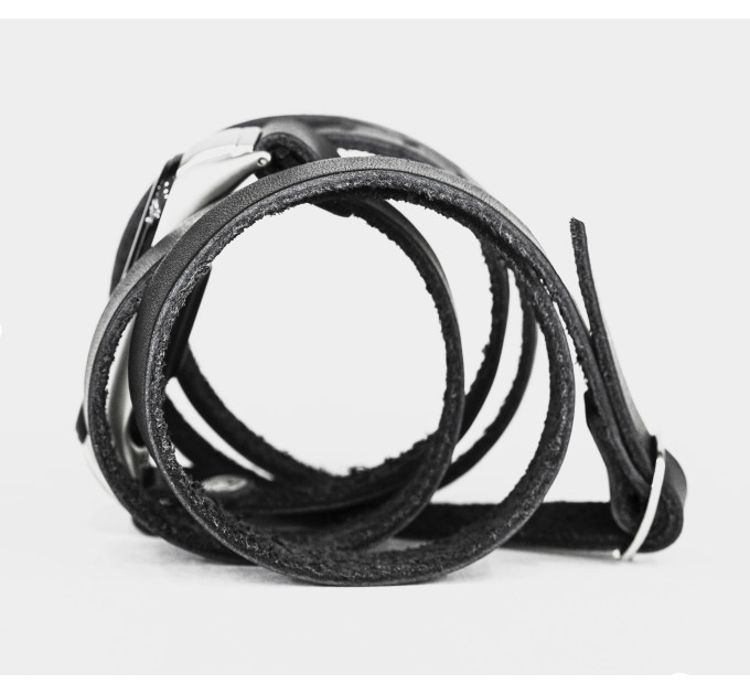 Шкіряний ремінець для Xiaomi Mi Band 3 4 5 6 7 8, 2985