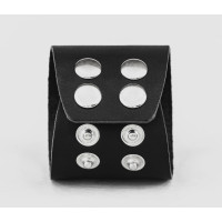 Широкий шкіряний браслет, код 3029