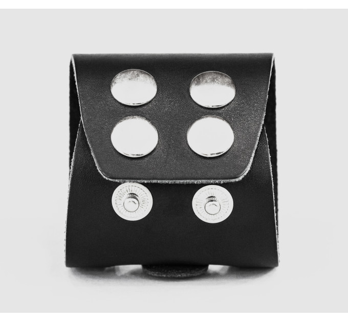 Широкий шкіряний браслет, код 3030