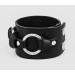 Широкий шкіряний браслет, код 3074
