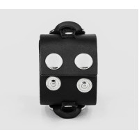 Широкий шкіряний браслет, код 3074