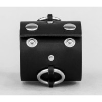 Широкий шкіряний браслет, код 3085