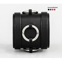 Широкий шкіряний браслет, код 3086