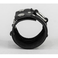 Широкий шкіряний браслет, код 3086