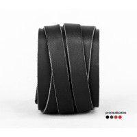 Широкий шкіряний браслет, код 3093