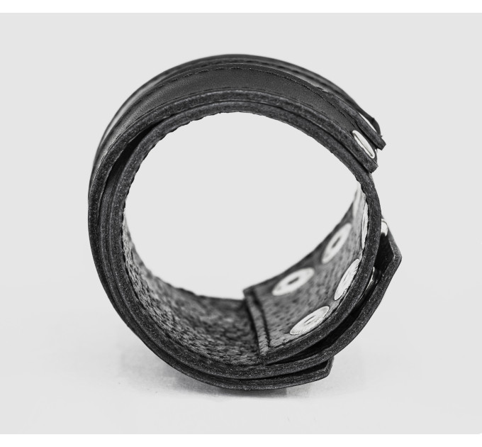 Широкий шкіряний браслет, код 3097ст