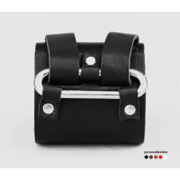 Широкий шкіряний браслет, код 3118