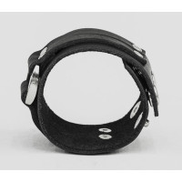 Широкий шкіряний браслет, код 3130