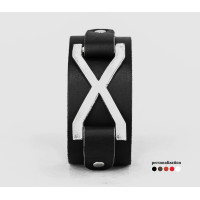 Шкіряний браслет, код 3145