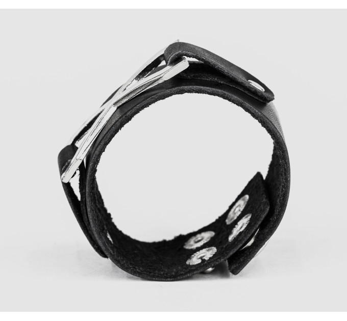 Шкіряний браслет, код 3145