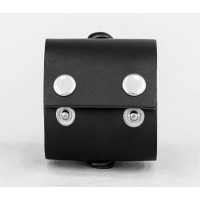 Широкий шкіряний браслет, код 3159