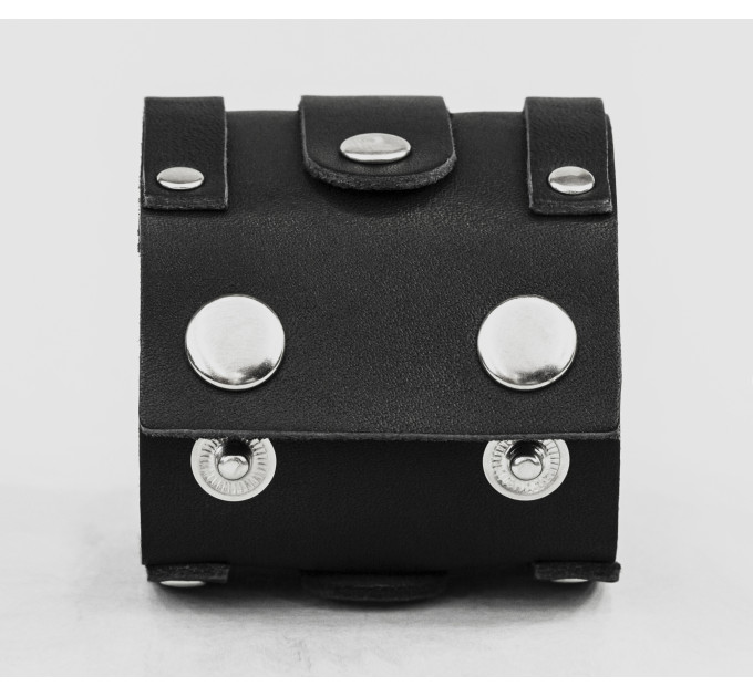 Широкий шкіряний браслет, код 3163