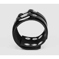 Широкий шкіряний браслет, код 3178