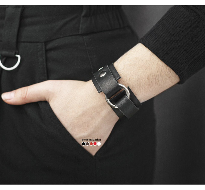 Шкіряний браслет, код 3272