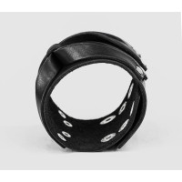 Широкий шкіряний браслет, код 3290