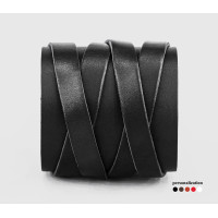 Широкий шкіряний браслет, код 3295