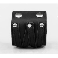 Широкий шкіряний браслет, код 3295ст