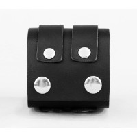 Широкий шкіряний браслет, код 3296