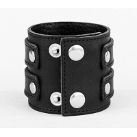 Широкий шкіряний браслет, код 3296ст