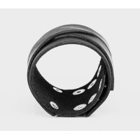 Широкий шкіряний браслет, код 3297