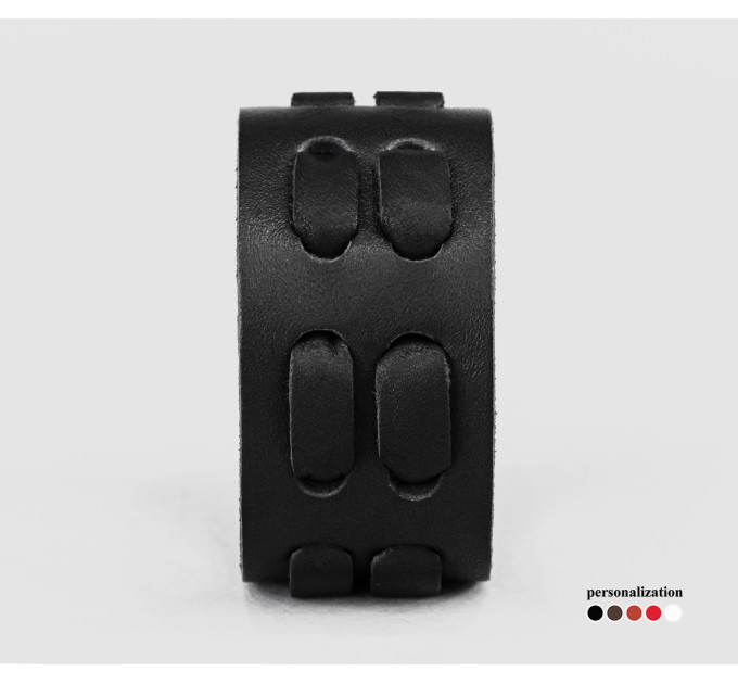 Шкіряний браслет, код 3311